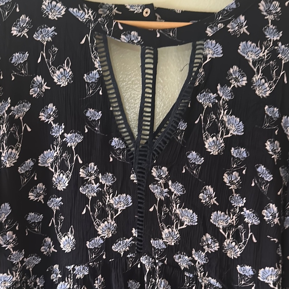 Doe&Rae long sleeve floral dress